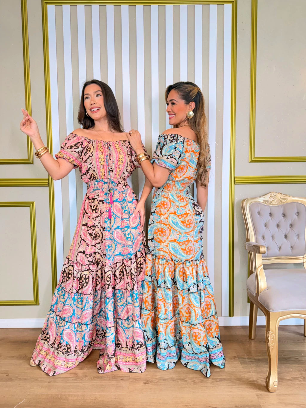 Vestido Natalia Boho Luxo