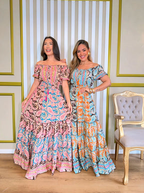 Vestido Natalia Boho Luxo