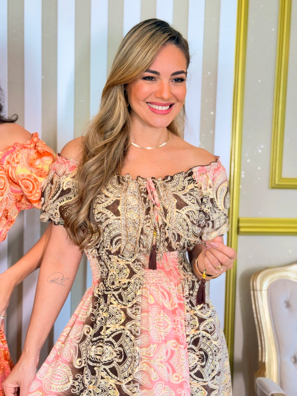 Vestido Natalia Boho Luxo