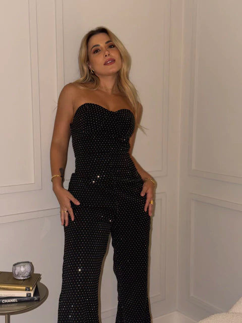 MACACÃO DE STRASS