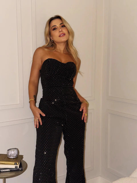 MACACÃO DE STRASS
