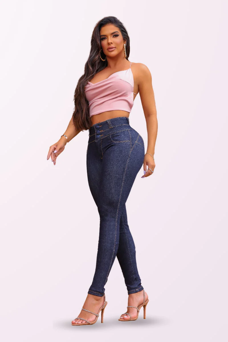 Calça Jeans Modeladora Mega Bumbum - CH7502