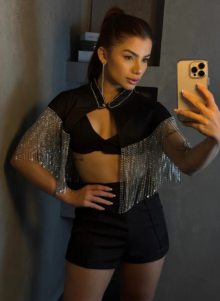 Conjunto Rainha do Rodeio - Capa + Short